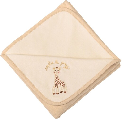 Sophie la girafe Coffret naissance So'Pure anneaux de dentition Sophie la girafe et large couverture 75x75 cm 3056562201093