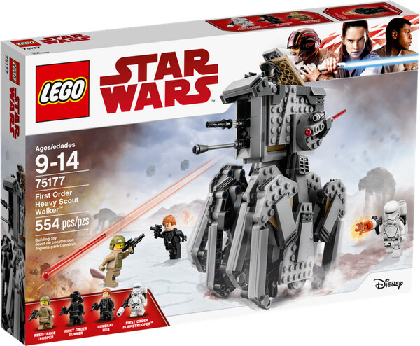 LEGO LEGO 75177 Star Wars Heavy Scout Walker du Premier Ordre 673419266925