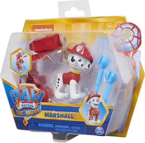 Pat' Patrouille (PAW Patrol) Pat Patrouille LE FILM Hero Pup Marshall (PAW Patrol) 778988406144