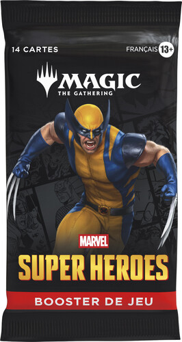 Wizards of the Coast MTG Marvel super heroes - play booster (unité) (francais) 5010996359360