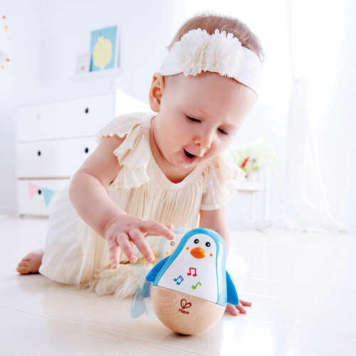 Hape Pingouin culbuto musical 6943478017702
