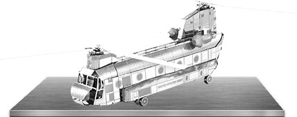 Metal Earth Metal Earth hélicoptère Boeing CH-47 Chinook 032309023527