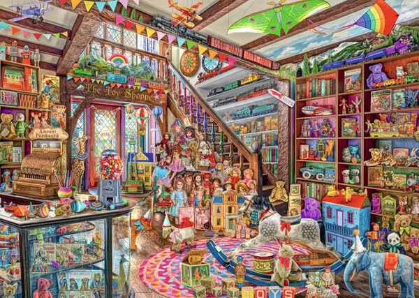 Ravensburger casse-tête Casse-tête 1000 Le magasin de jouets fantastiques 4005555000068