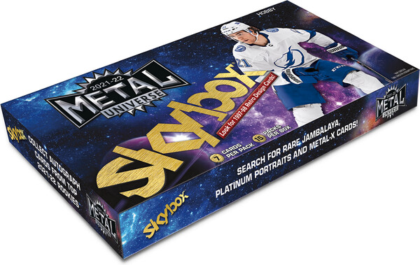 Upper Deck Upper Deck Skybox Metal Universe Hockey 21/22 Hobby Booster Box 053334978576