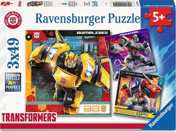 Ravensburger casse-tête Casse-tête 49x3 Transformers 4005555042525