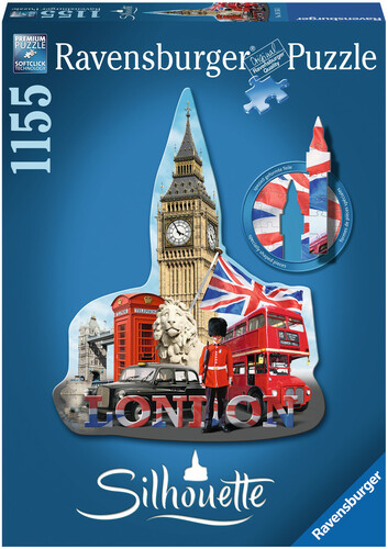 Ravensburger Casse-tête 1152 silhouette - Big Ben, Londres, Royaume-Uni 4005556161553