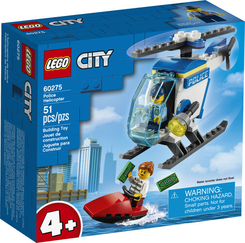 LEGO LEGO 60275 L'hélicoptère de la police 673419339070