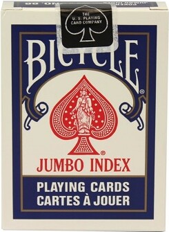 Cartes à jouer jumbo index 060549000886