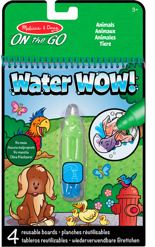 Melissa & Doug water wow - carnet d'activités réutilisable - animaux 681147000131