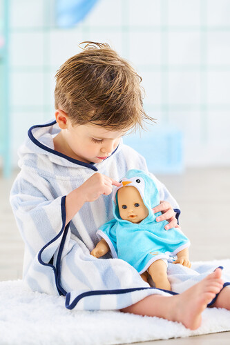 Corolle Corolle vêtement (30cm) - Cape de bain pingouin 4062013111018