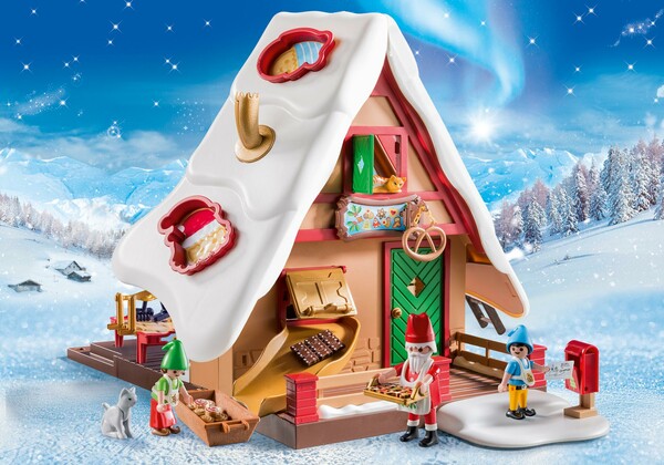 Playmobil Playmobil 9493 Atelier de biscuit du Père Noël et moules 4008789094933