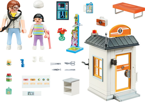 Playmobil Playmobil 70818 Starter Pack Cabinet de pédiatre 4008789708182