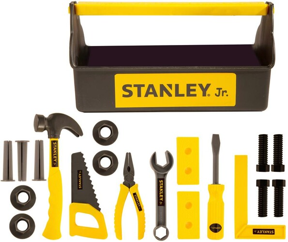 Stanley Jr. Stanley Jr. Ensemble coffre avec outils 878834005634