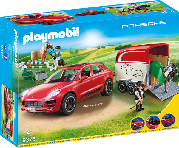 Playmobil Playmobil 9376 Porsche Macan GTS avec remorque 4008789093769