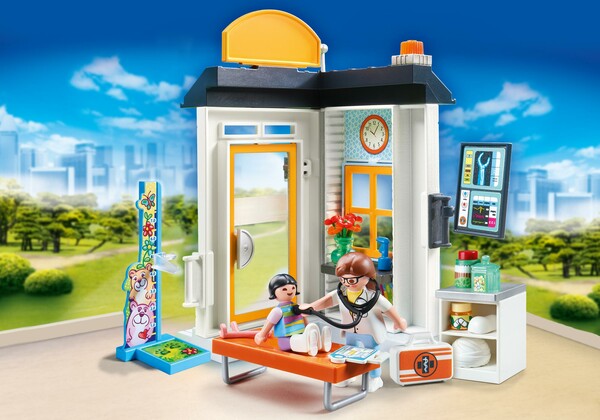 Playmobil Playmobil 70818 Starter Pack Cabinet de pédiatre 4008789708182