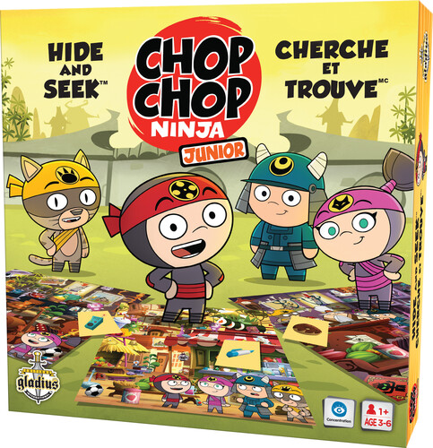 Gladius Cherche et trouve Chop Chop Ninja (fr/en) 620373053443