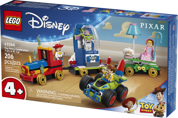 LEGO LEGO 43264 Le Train en fête et voiture RC Toy Story 673419404013