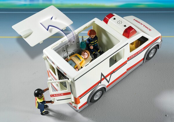 Playmobil Playmobil 5681 Ambulance, sons et lumières (ancien 5952) (juin 2016) 4008789056818