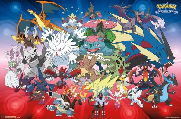 Pokémon Affiche/poster Pokémon 14863 882663048632