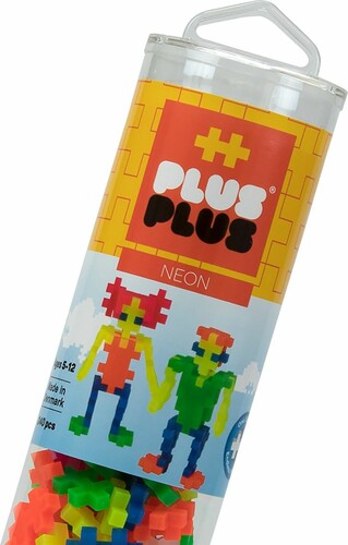 Plus-Plus Plus-Plus Mini tube Fluo mélangé 240 pièces 5710409104234