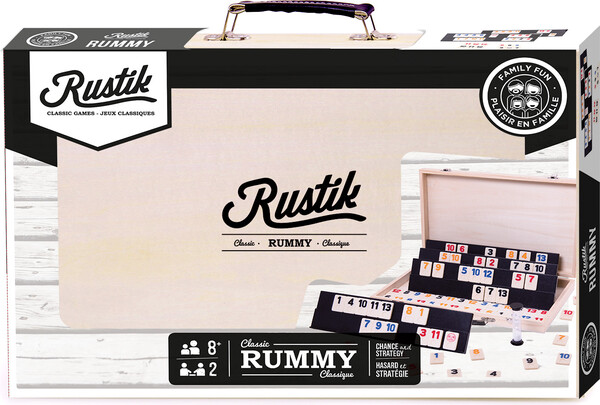 Rustik Rummy numérique valise en bois (fr/en) 061404023514