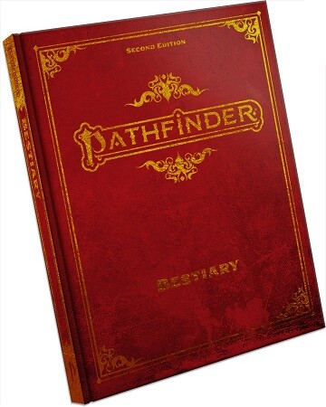 Paizo Publishing Pathfinder 2e (en) Bestiary Special Edition Hard Cover (2nd Edition) 9781640781719