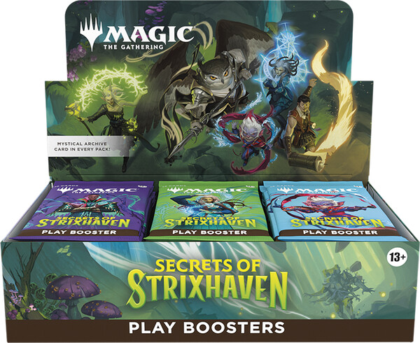 Wizards of the Coast MTG secrets of strixhaven play booster box 195166316703