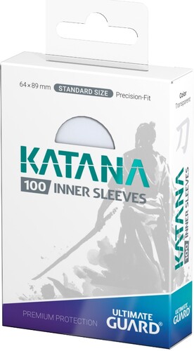 ultimate guard Protecteurs de cartes Standard Katana standard Inner Sleeves 100ct 4056133024273