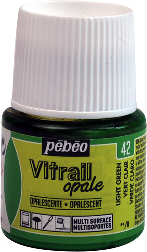 pébéo Peinture vitrail opale 45ml vert clair 42 3167860098190