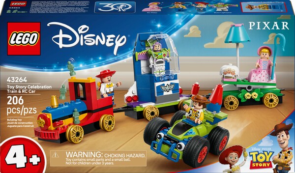 LEGO LEGO 43264 Le Train en fête et voiture RC Toy Story 673419404013