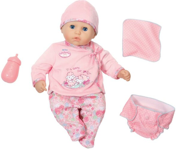 Zapf Creation Poupée bébé Annabell ma première poupée, ensemble cadeau 4001167794326