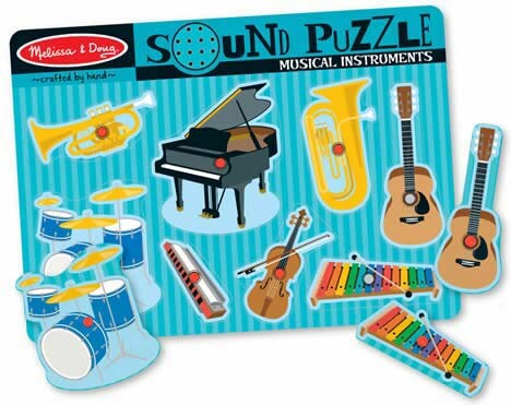 Melissa & Doug Casse-tête sonore instruments de musique Melissa & Doug 732 000772107327