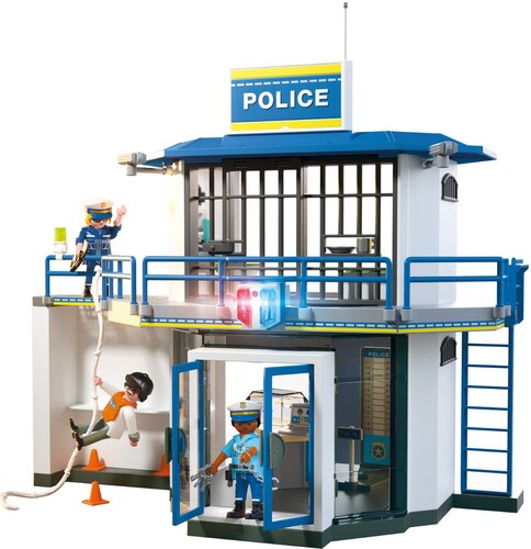 Playmobil Playmobil 71874 Poste de police avec salle de recherche 4008789718747