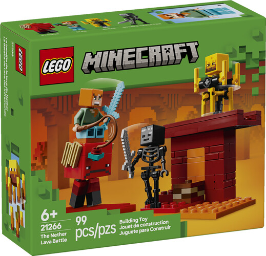 LEGO LEGO 21266 La bataille de la lave du Nether 673419404662