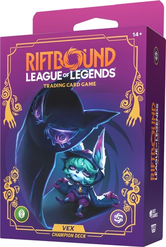 Riftbound league of legends (en) - unleashed - champion deck vex 810155274320