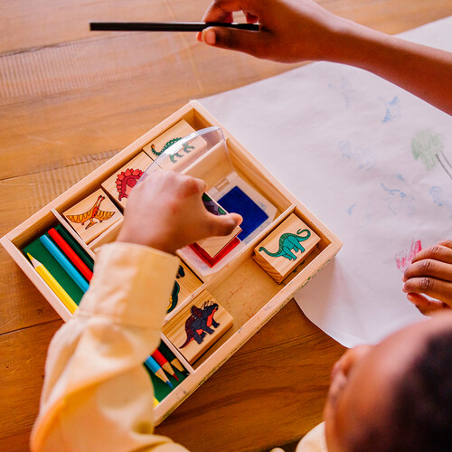 Melissa & Doug ensemble d'estampes - dinosaures 000772116336