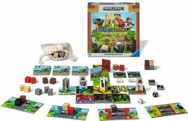 Ravensburger Minecraft Heroes of the Village (fr/en) 4005556209149