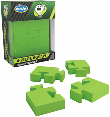 ThinkFun Brainteaser - 4 Piece Jigsaw (fr/en) 4005556763870