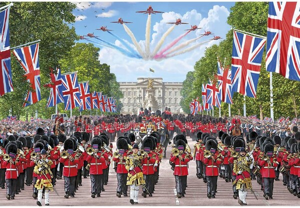 Gibsons Casse-tête 500 Parade en couleur, Angleterre, Royaume-Uni (Trooping The Colour) 5012269034271