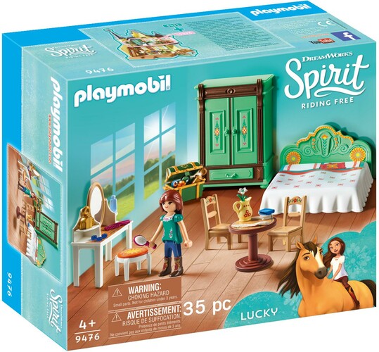 Playmobil Playmobil 9476 Spirit Chambre de Lucky 4008789094766