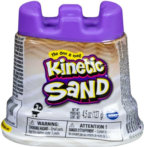 Kinetic Sand Kinetic Sand Recharge 4.5oz Blanc (sable cinétique) 778988183311