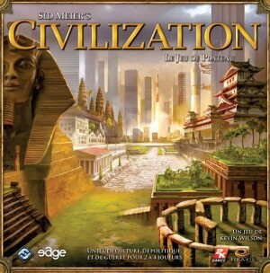 Fantasy Flight Games Sid Meier Civilization (fr) base le jeu de plateau 8435407602779
