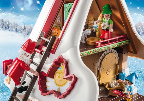 Playmobil Playmobil 9493 Atelier de biscuit du Père Noël et moules 4008789094933