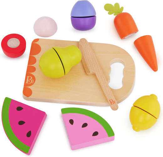 B. Brand B.Woody - ens de fruits & légumes chop 'n' play, bois 062243485174