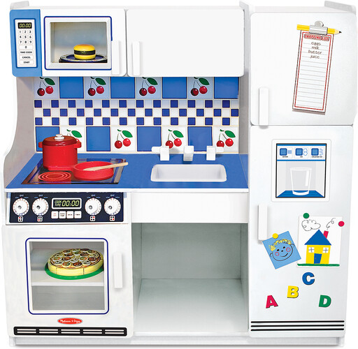 Melissa & Doug Cuisinière en bois de luxe, éviter et réfrigérateur Melissa & Doug 2607 000772026079