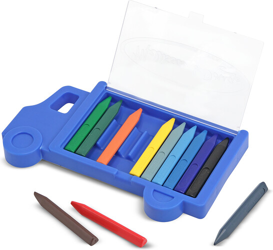 Melissa & Doug Craies de cire dans un camion, 12 (crayons de cire) Melissa & Doug 4159 000772141598