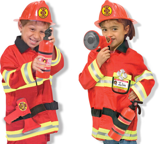 Melissa & Doug Costume de chef des pompiers Melissa & Doug 4834 000772148344
