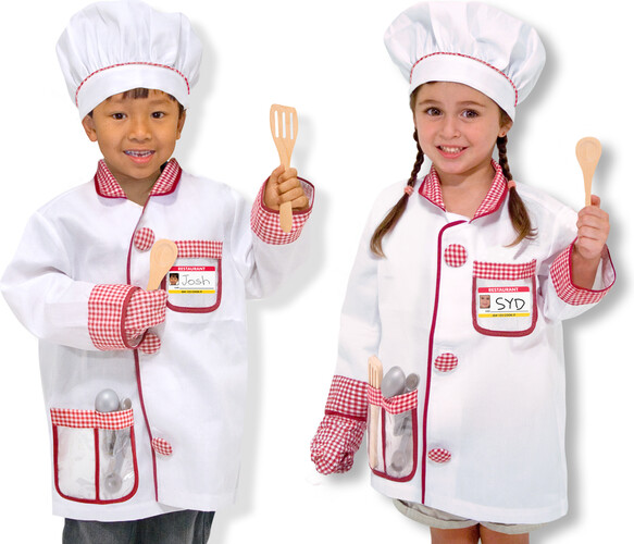 Melissa & Doug Costume de chef cuisinier Melissa & Doug 4838 000772148382