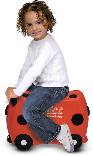 Trunki Trunki valise Ruby rouge Coccinelle 000772054034