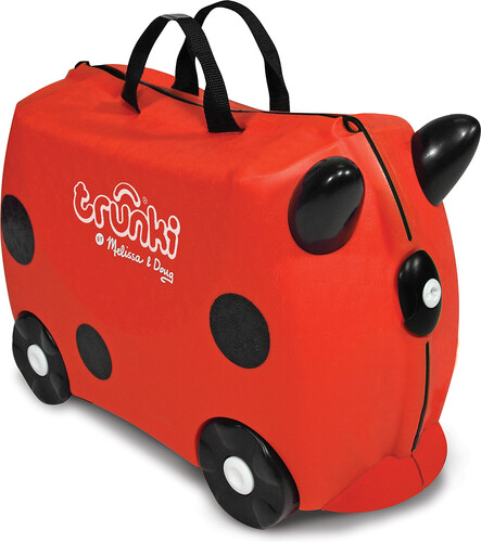 Trunki Trunki valise Ruby rouge Coccinelle 000772054034